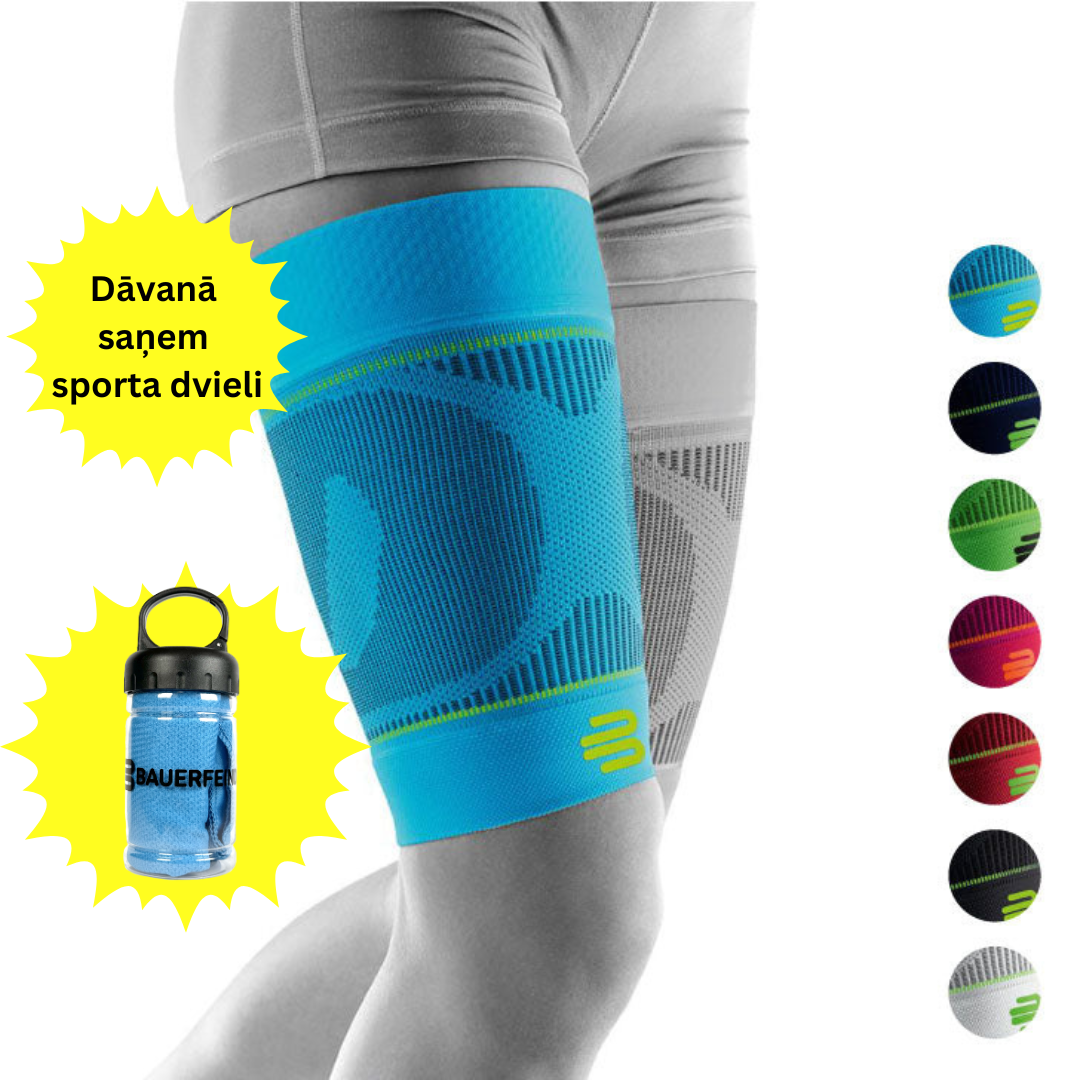 UPPER LEG compression sleeve | sporta kompresija augšstilbam | Pāris - dynasty.lv