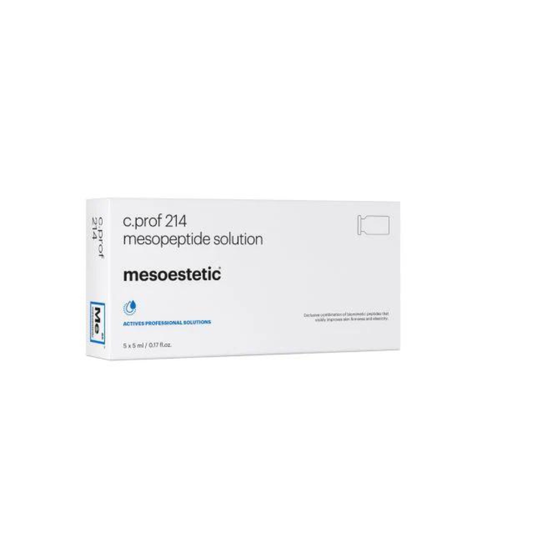 c.prof 214 mesopeptide solution | peptide complex for facial skin renewal 5 ml x 5