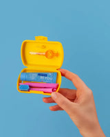 Ceļojuma komplekts, dzeltens