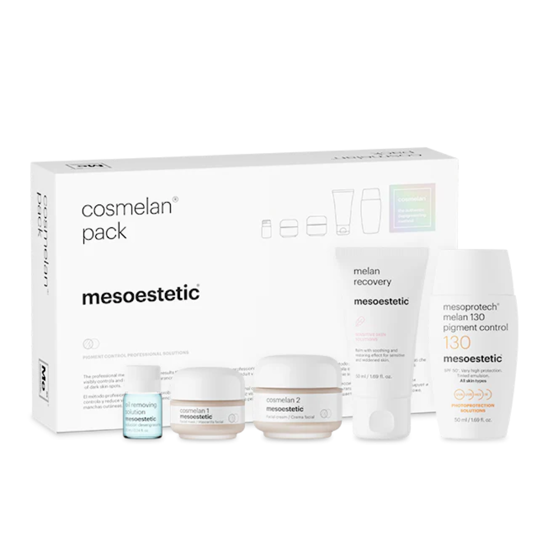 cosmelan, a method for eliminating pigment spots of melanin origin on the face, neck, décolletage area and hands