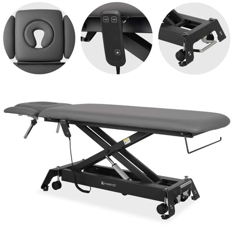 Evero Cross X4 ERGO procedūru galds, rokas vadība