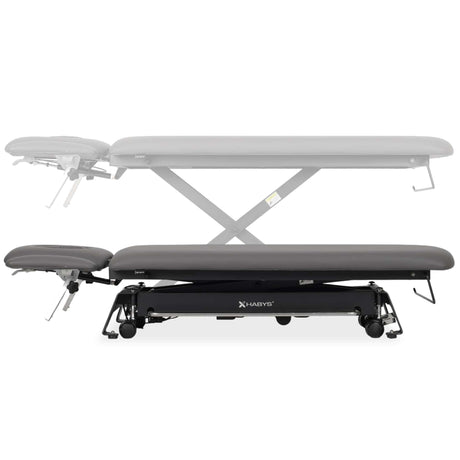 Evero Cross X4 ERGO procedūru galds, kājas vadība