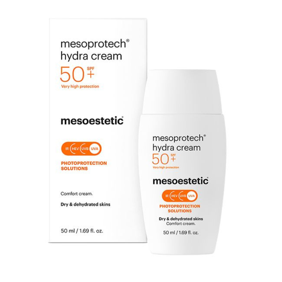 mesoprotech® hydra cream | sauļošanās līdzeklis sausai ādai 50ml