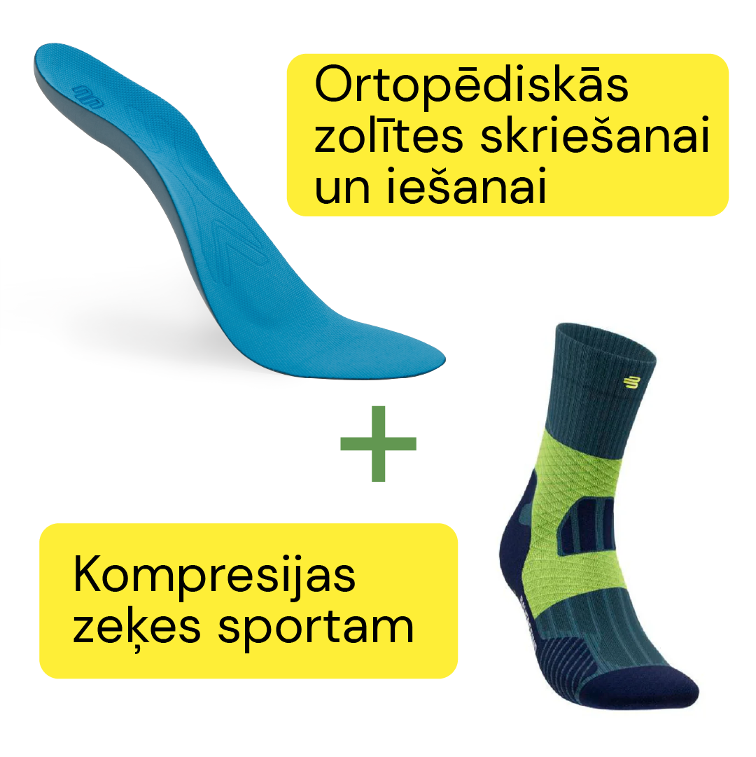 Trail run (Teal) zeķes + Run&walk zolītes