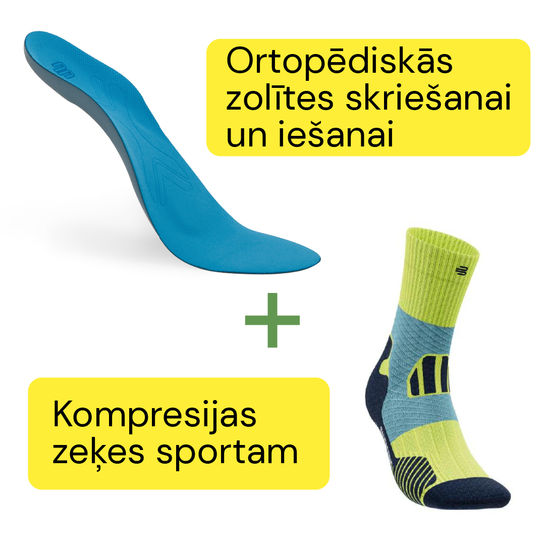 Trail run (Lemon) zeķes + Run&walk zolītes