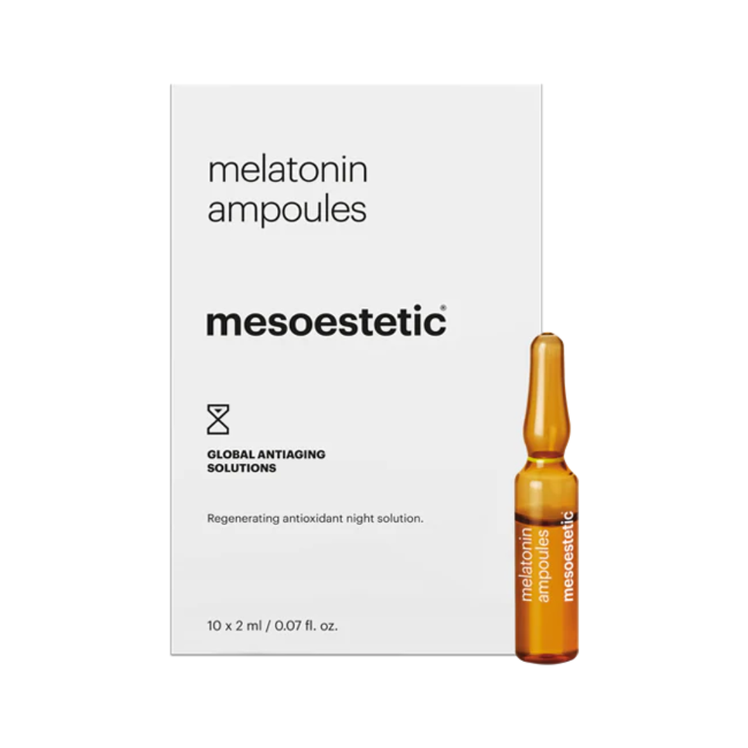 melatonin ampoules | Rejuvenating antiaging ampoules with melatonin - for use at night 10 x 2ml