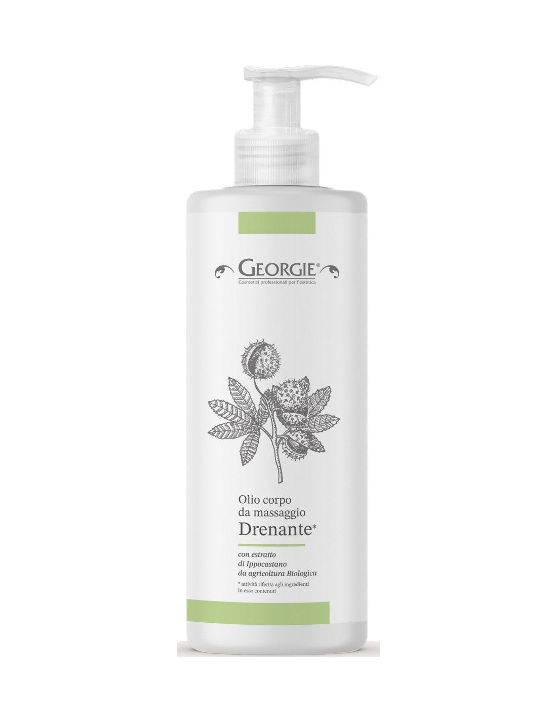 GEORGIE | Drenējoša masāžas eļļa 500 ml