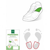 Koriģējoši papēžu spilventiņi, 2 cm