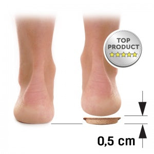 Koriģējoši papēžu spilventiņi, 1 cm