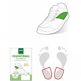 Koriģējoši papēžu spilventiņi, 1 cm