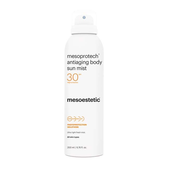 Antiaging Body Sun Mist | ādu atjaunojošs izsmidzināms saules aizsarglīdzeklis ķermenim ar SPF30+ ķermenim, 200 ml