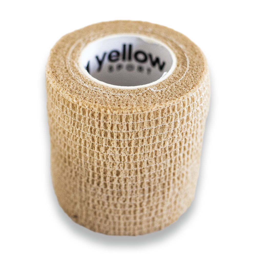 Pašlīpošā saite | yellowBAND cohesive bandage, 5cm x 4.5m