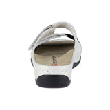 Kalida | slips | White with silver