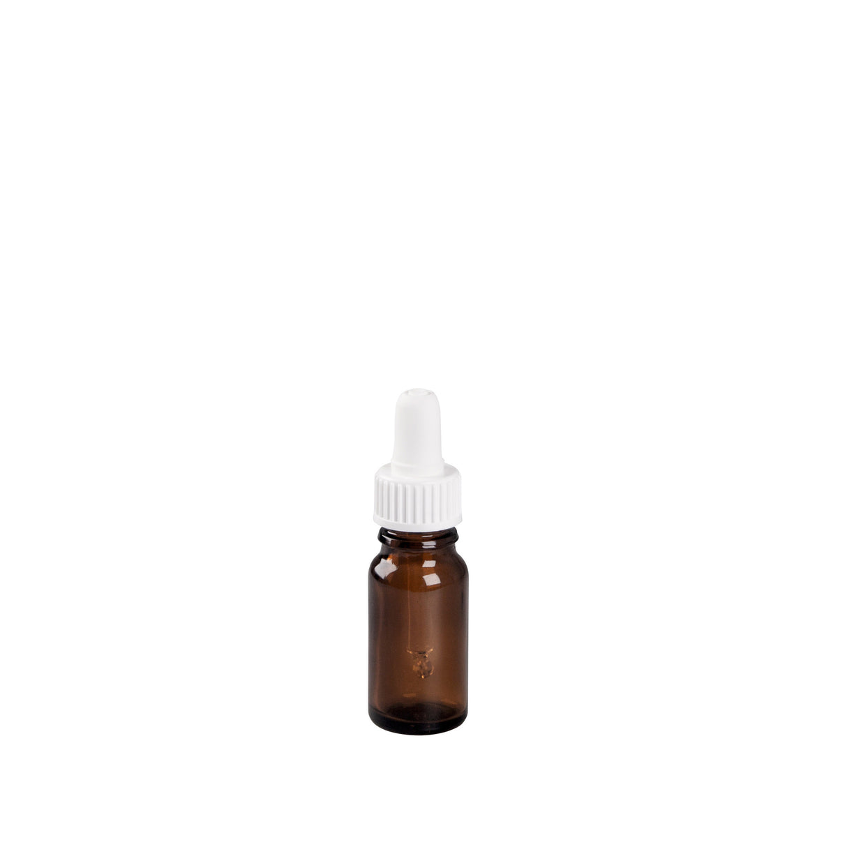 Brown glass bottle with pipette 10ml