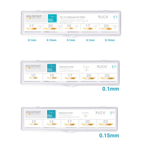 GOLDSTADT PROFESSIONAL zelta skavu komplekts (50gab.) - dynasty.lv