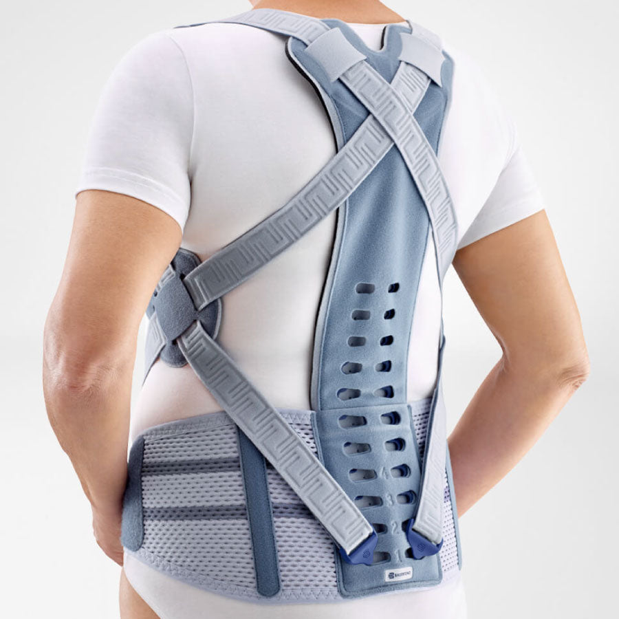 Spinova Osteo | Orthosis for active straightening and stabilization of spinal vertebrae, especially in case of osteoporosis