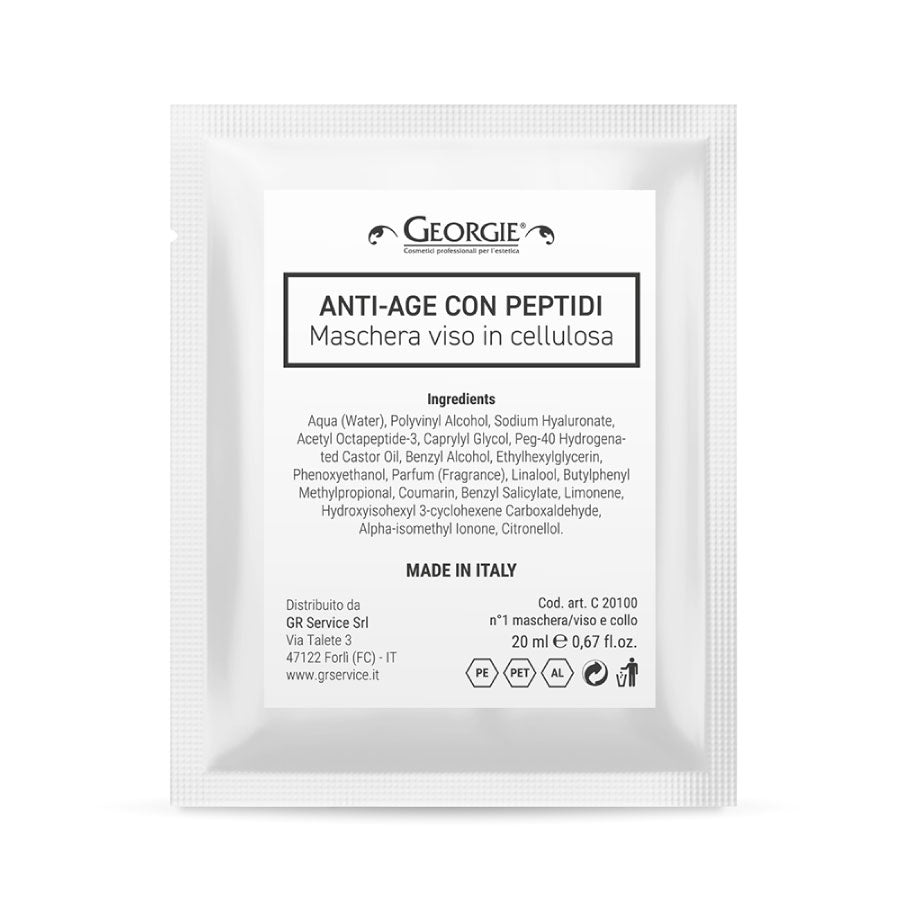 GEORGIE // Antiaging mask with peptides // 1 pc.