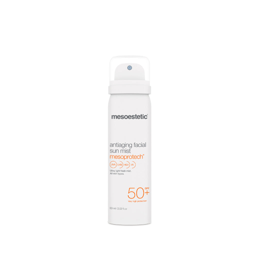 anti aging facial sun mist | ādu atjaunojošs izsmidzināms saules aizsarglīdzeklis ar SPF 50+ | 60ml