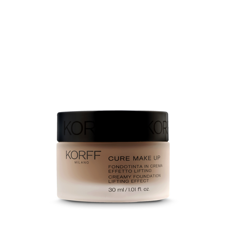 Cream foundation with a lifting effect