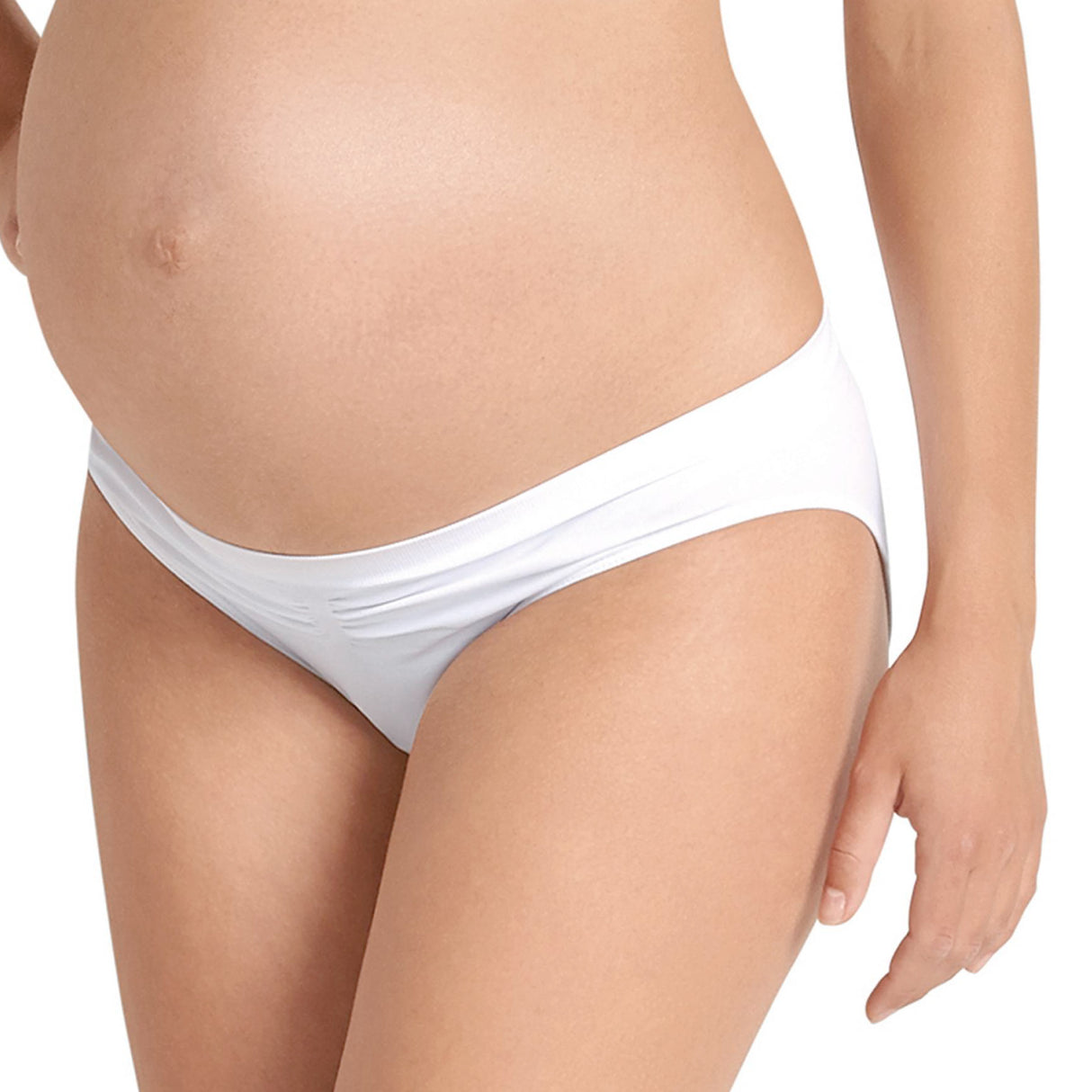 SEAMLESS | panties for pregnant women | white