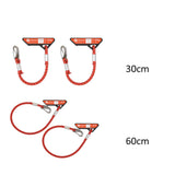 Redcord elastic cord | elastic ropes 30/60 cm, low/high resistance (pair)