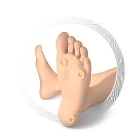 RUCK SILICON // silikona aizsargriņķīši, bēši/apaļi 2.5cm - 9gab. - dynasty.lv