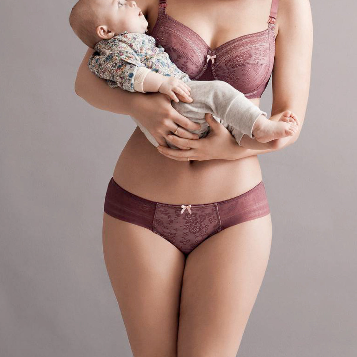 FLEUR | maternity panties | berry