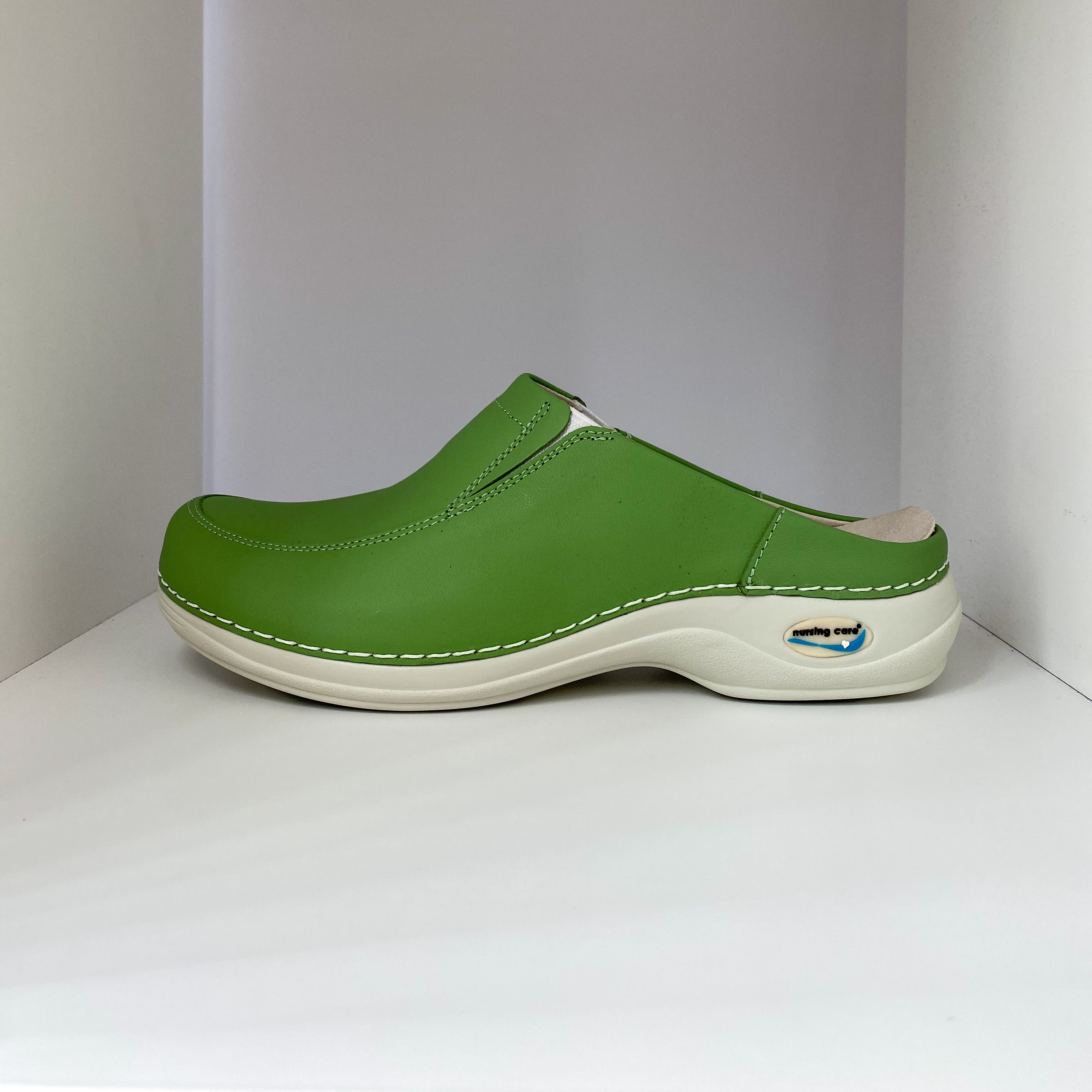 Green hot sale nursing shoes