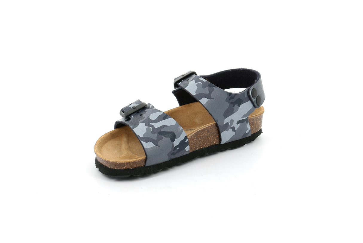 Luce Grigio-Militare | Children's sandals